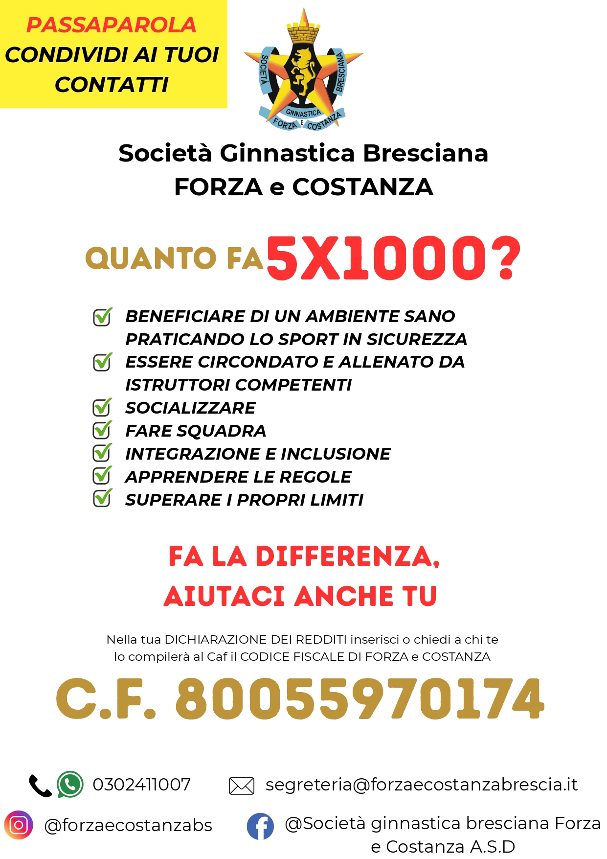 volantino 5X1000 UFFICIALE_removed_page-0001 GRAZIE PER LA GENEROSA DONAZIONE DEL 5 X 1000 IL VOSTRO SOSTEGNO FA LA DIFFERENZA E SARA’ FONDAMENTALE NEL FINANZIARE NUOVE”BORSE DI STUDIO” DESTINATE AI RAGAZZI MERITEVOLI CHE FREQUENANO LE
